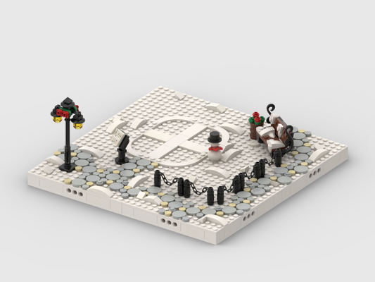 MOC - Winter Village - Display for set 40778-1 - Winter Gazebo