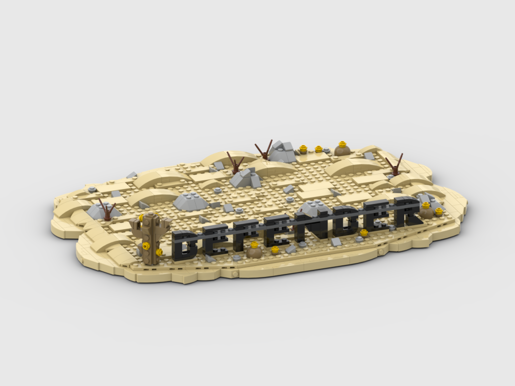 MOC - Display for set 10317 - Land Rover Classic Defender 90