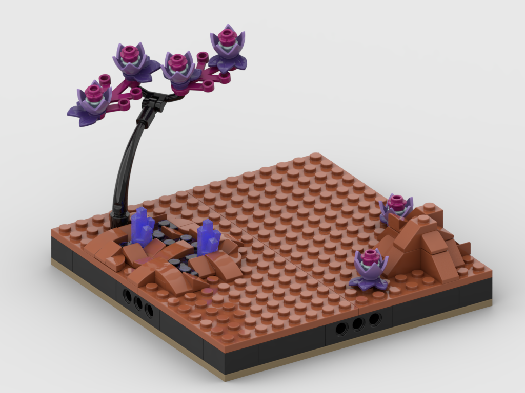 MOC - Display for set 60428 - Space Construction Mech