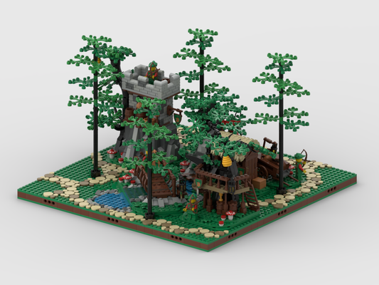 MOC - Forestmen Diorama #1