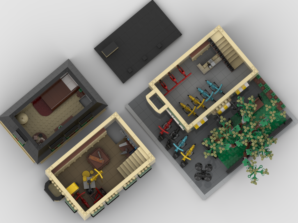 MOC - Modular Bicycle Shop