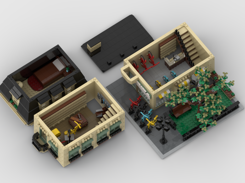 MOC - Modular Bicycle Shop