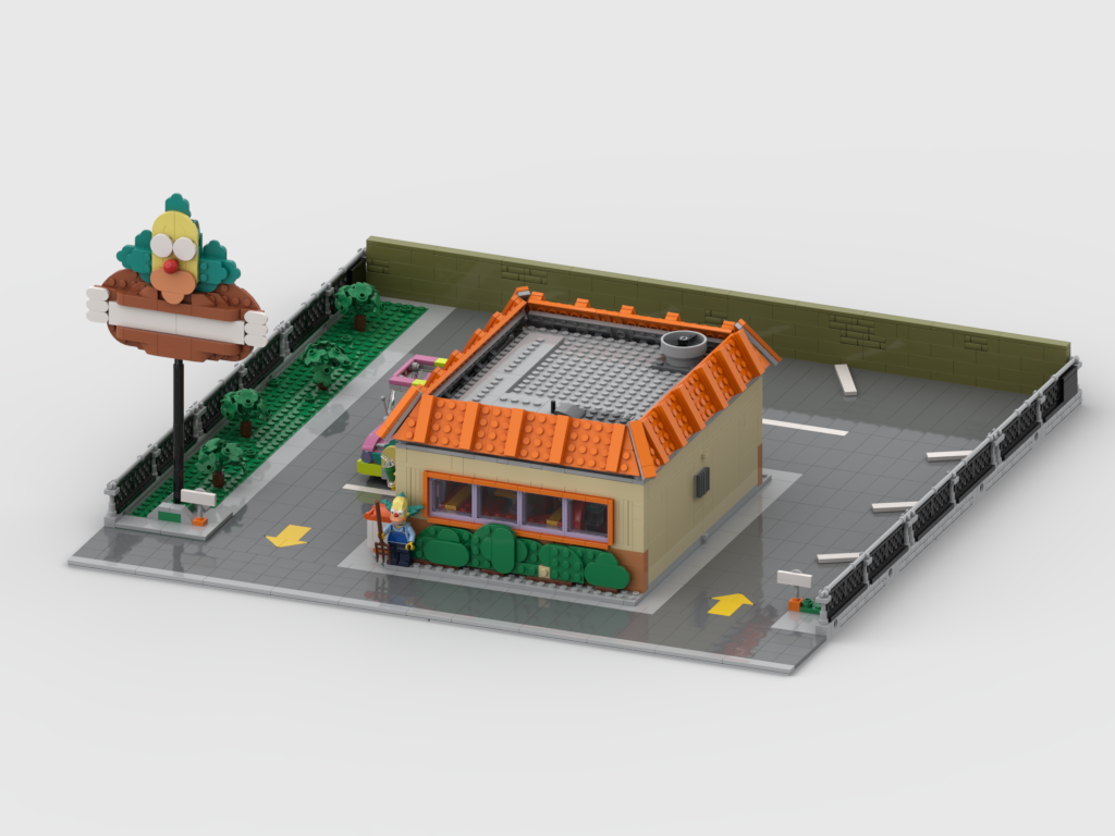 MOC - Modular Parking + Display for set 10352
