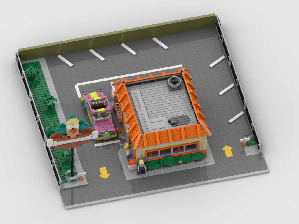 MOC - Modular Parking + Display for set 10352