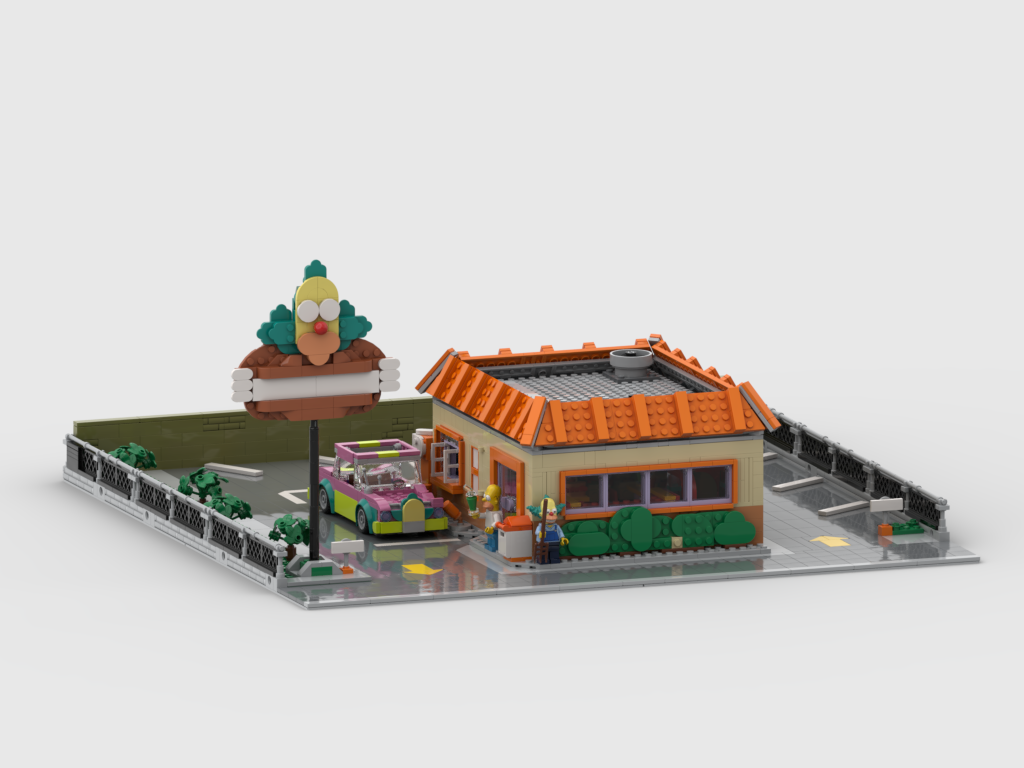 MOC - Modular Parking + Display for set 10352