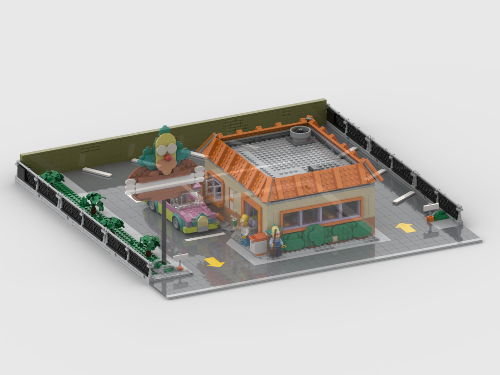 MOC - Modular Parking + Display for set 10352
