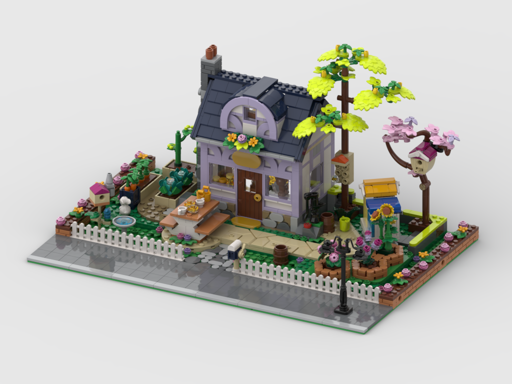 MOC - Modular Display for set 42669 - Beekeepers' House