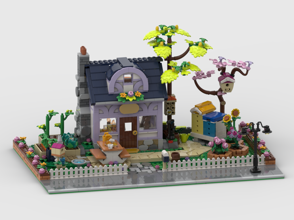 MOC - Modular Display for set 42669 - Beekeepers' House