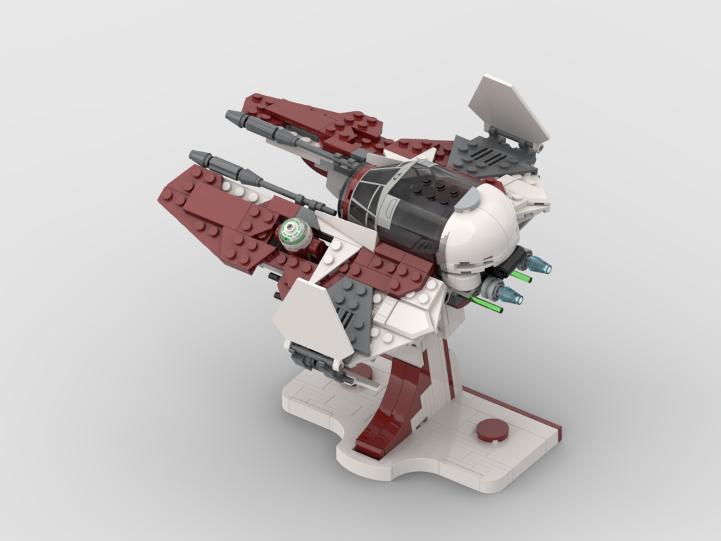 MOC - Display for set 75401 - Ahsoka's Jedi Interceptor