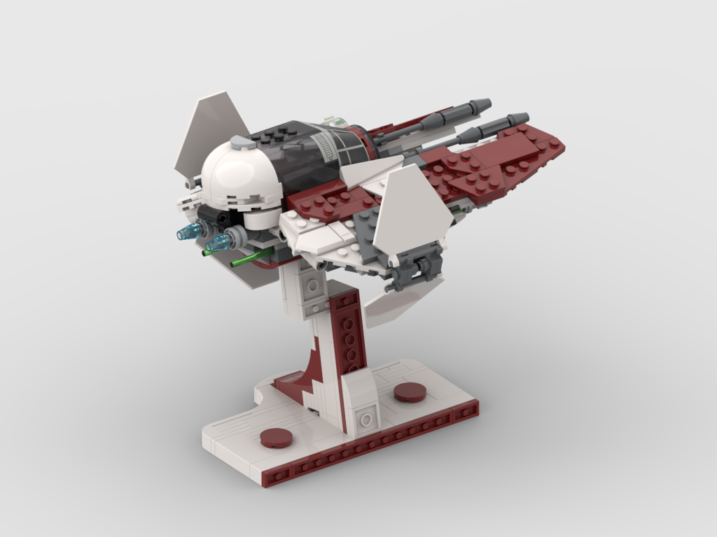 MOC - Display for set 75401 - Ahsoka's Jedi Interceptor