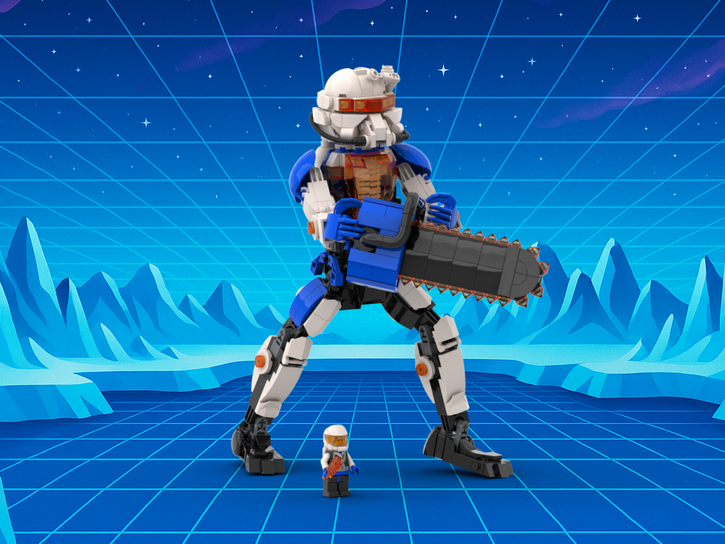 MOC - Ice Planet Action Figure