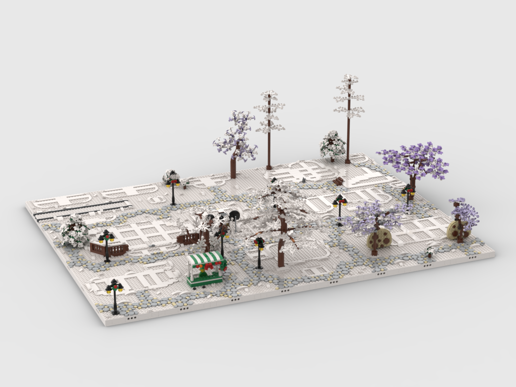 Winter Village - Display Package for sets: 10325, 40602, 40603, 10308, 10339, 40564, 40573, 10293, 10275, 40424, 40416, 10267