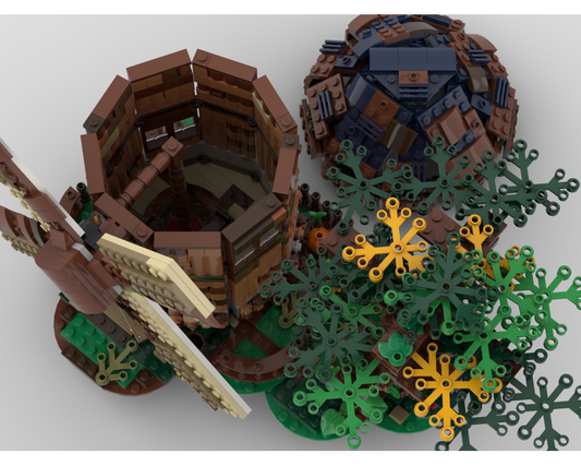 MOC - 21318 windmill Alternative Build - How to build it