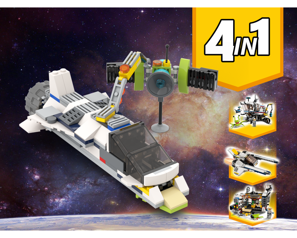MOC - 31107 Satellite Service Mission Alternative Build - How to build it
