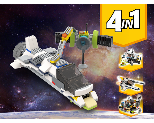 MOC - 31107 Satellite Service Mission Alternative Build - How to build it