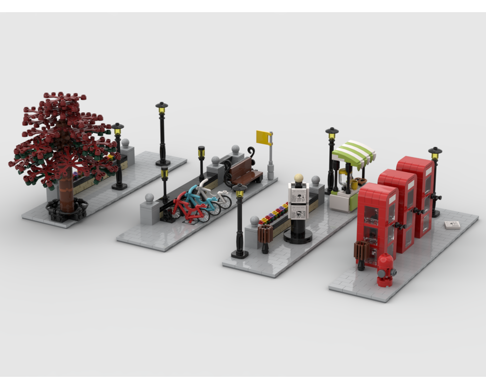 MOC - Modular Corner Pack - Turn every modular model into a corner - How to build it