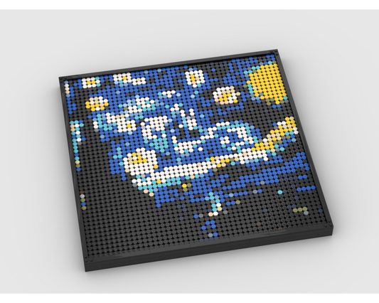 MOC - Frame photo - Mona Lisa - How to build it