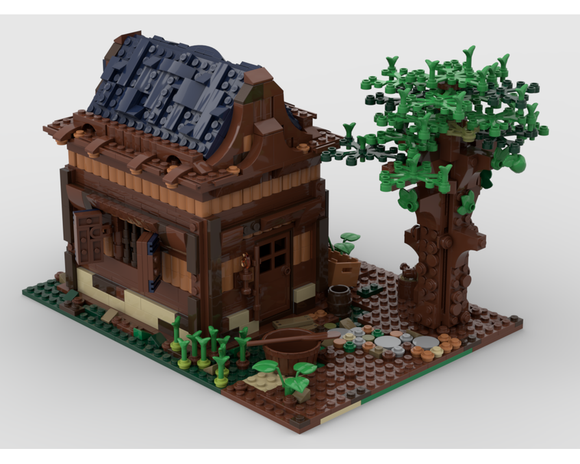 MOC - 21318 Modular Medieval House Alternative Build - How to build it