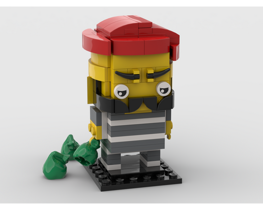 MOC - Criminal BrickHeadz - How to build it