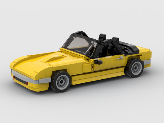 MOC - Lotus Elan s4 1969 - How to build it