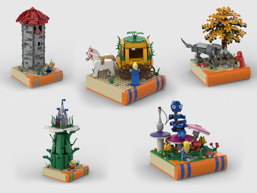 MOC - Fairy Tales Pack - How to build it