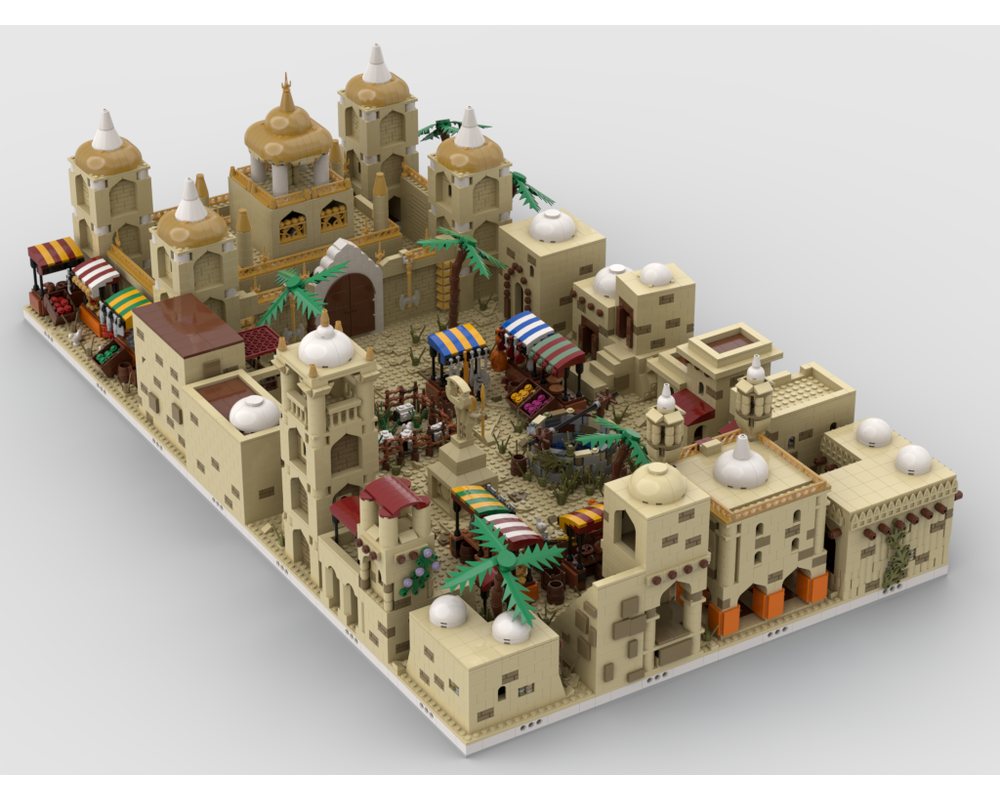 MOC Desert Village 2.0 Moc How to build it