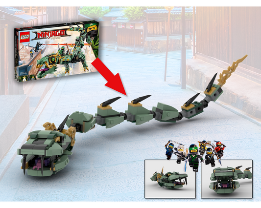 MOC - 70612 Snake Alternative Build - How to build it