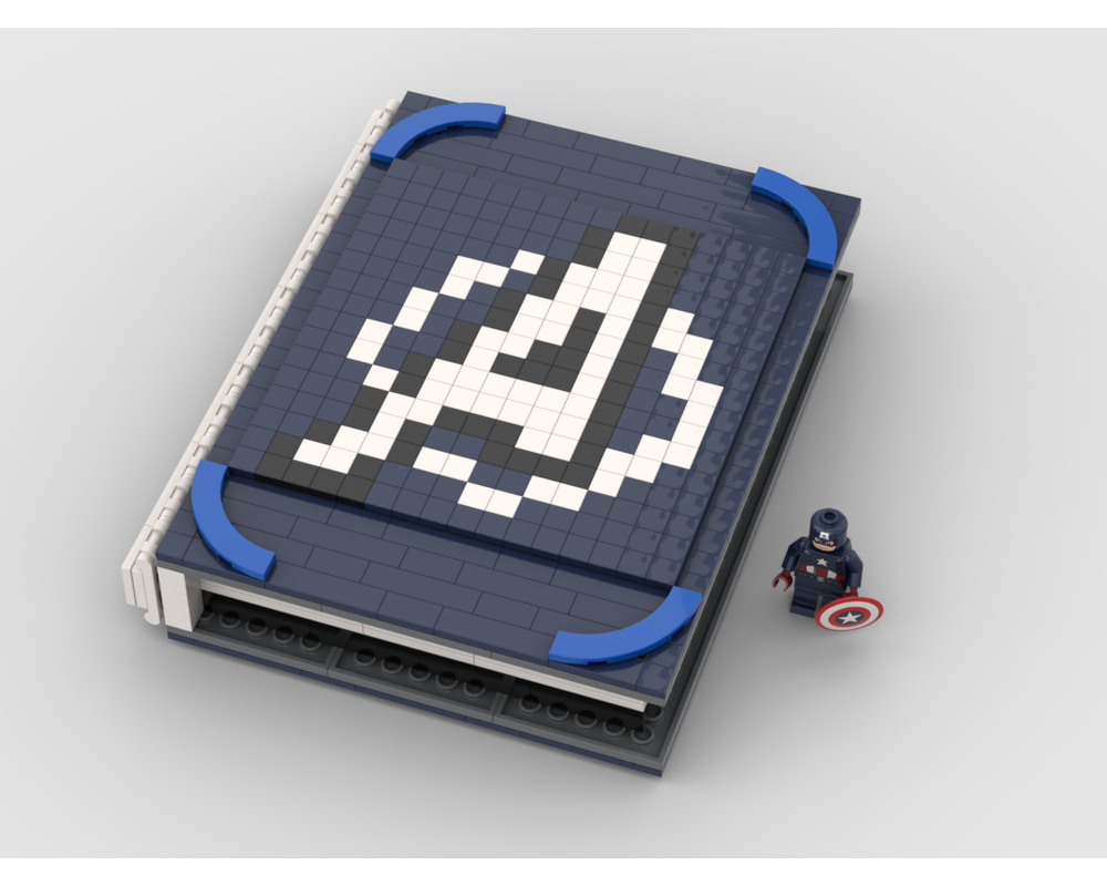 MOC - Avengers Collectors MiniFigure Book - How to build it