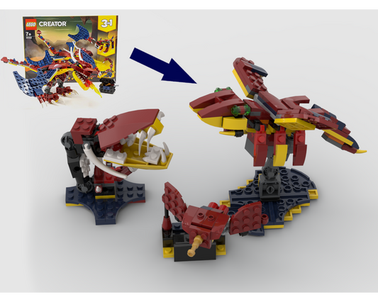 MOC - 31102 Carnivorous plant and insects Alternative Build - How to build it