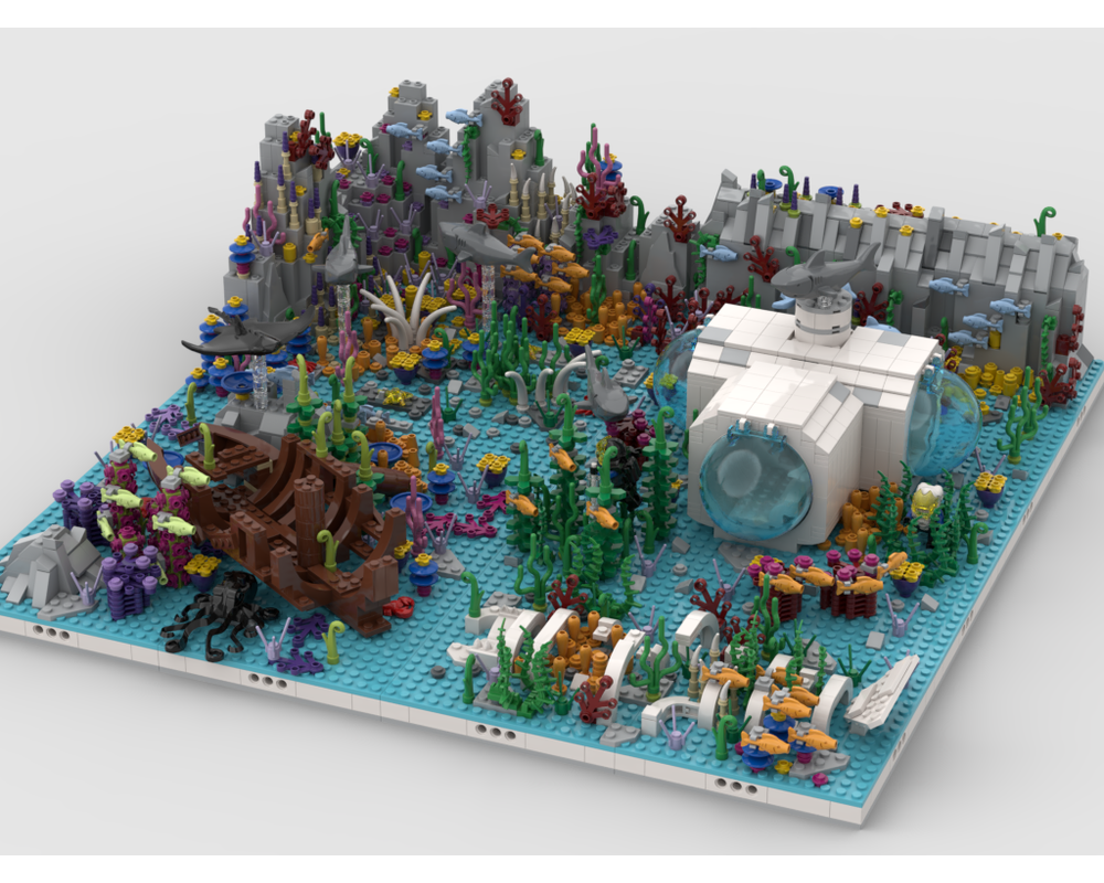 MOC - Modular Ocean | build from 5 MOCs - How to build it