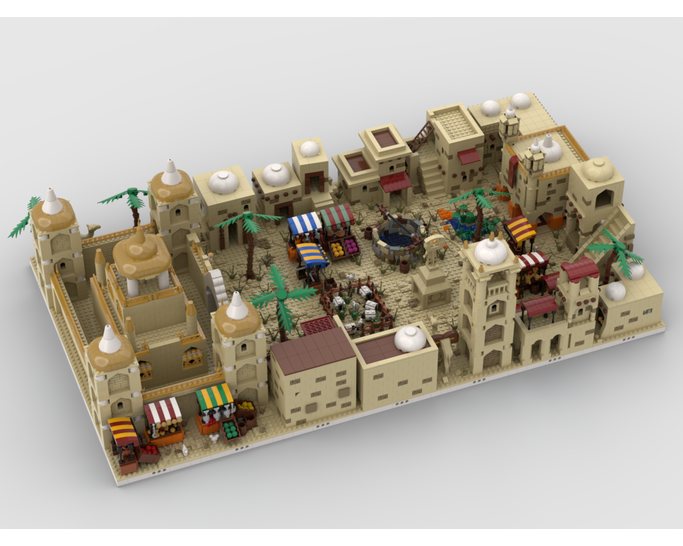 MOC - Desert Village 2.0 Moc - How to build it