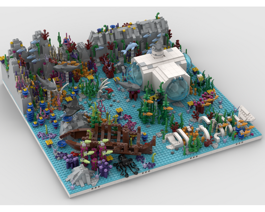 MOC - Modular Ocean | build from 5 MOCs - How to build it