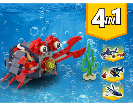 31088 Hermit crab Alternative Build - How to build it