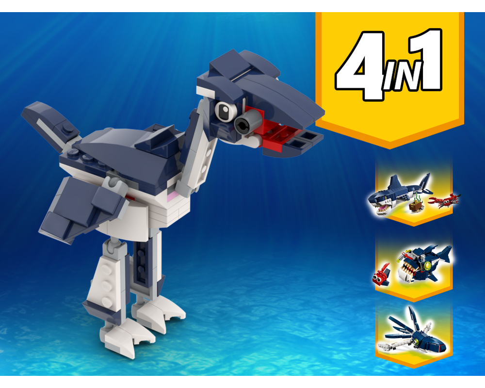 MOC - 31088 Ostrich Alternative Build - How to build it