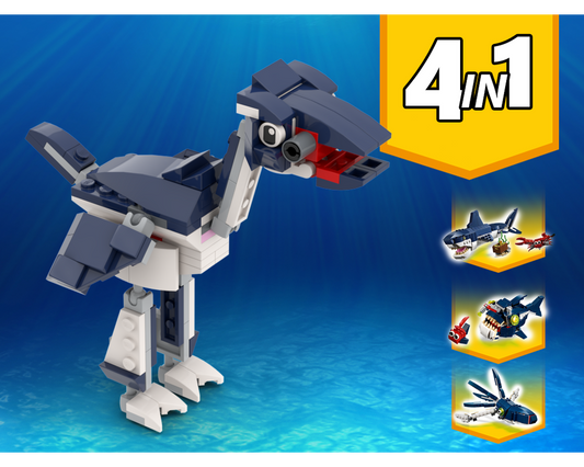 MOC - 31088 Ostrich Alternative Build - How to build it