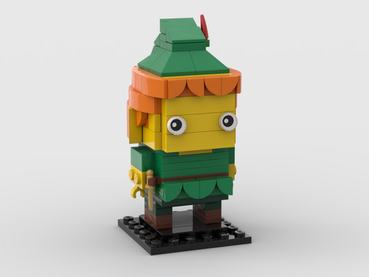 MOC - Peter Pan BrickHeadz - How to build it