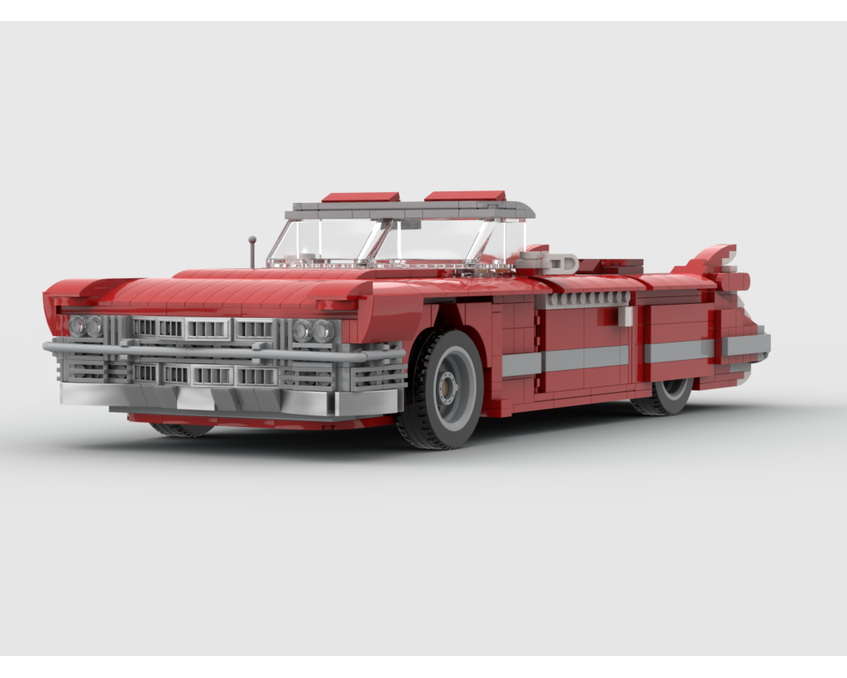 MOC - Cadillac Eldorado 62 series 1959 - How to build it