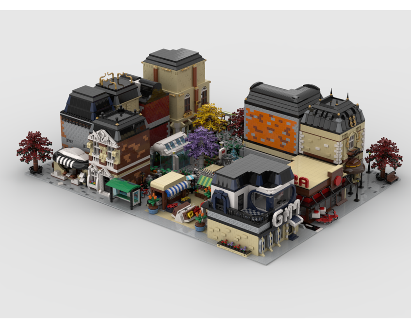 MOC - Modular Neighborhood | build from 15 MOCs - How to build it