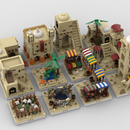 MOC - Desert Village | build from 12 different mocs - How to build it