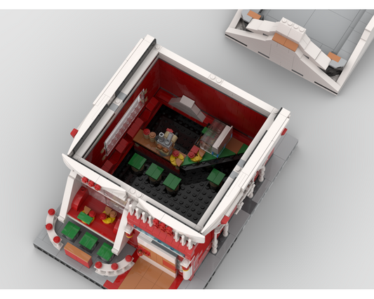 MOC - 10272 Modular Sushi Bar Alternative Build - How to build it