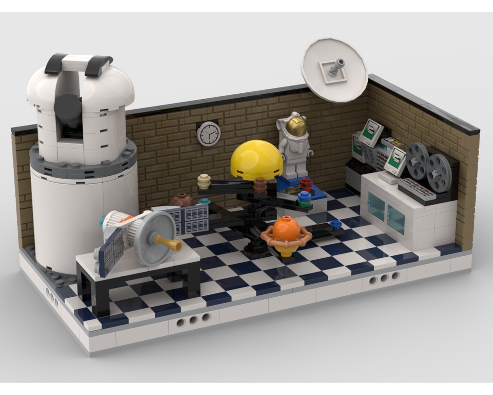 MOC - Space Lab - How to build it