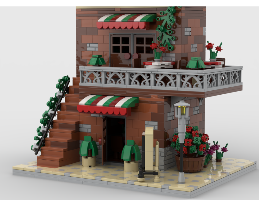 Lego friends italian discount restaurant