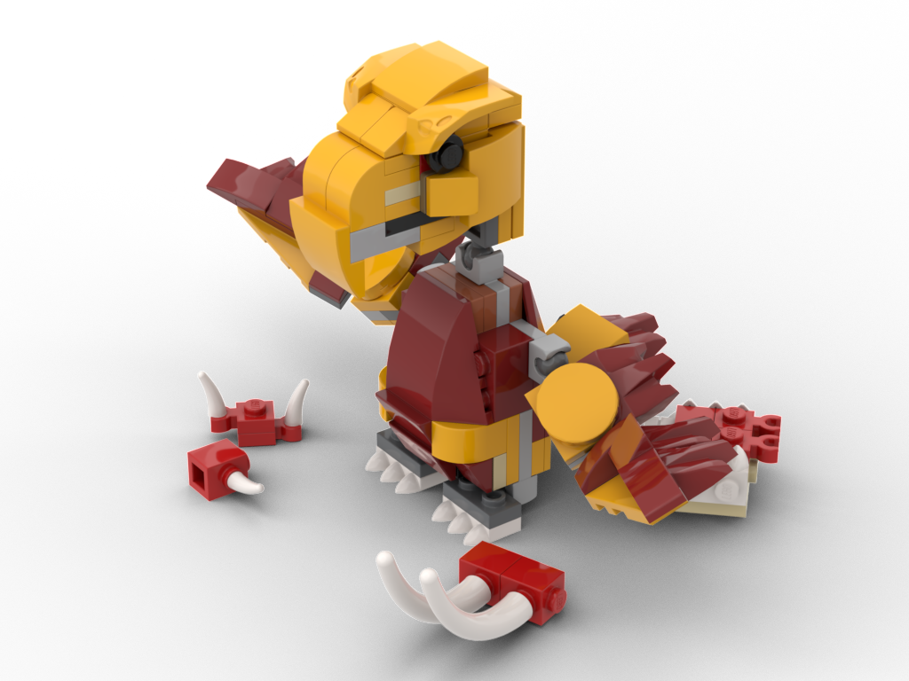 MOC - 31112 Eagle Alternative Build - How to build it