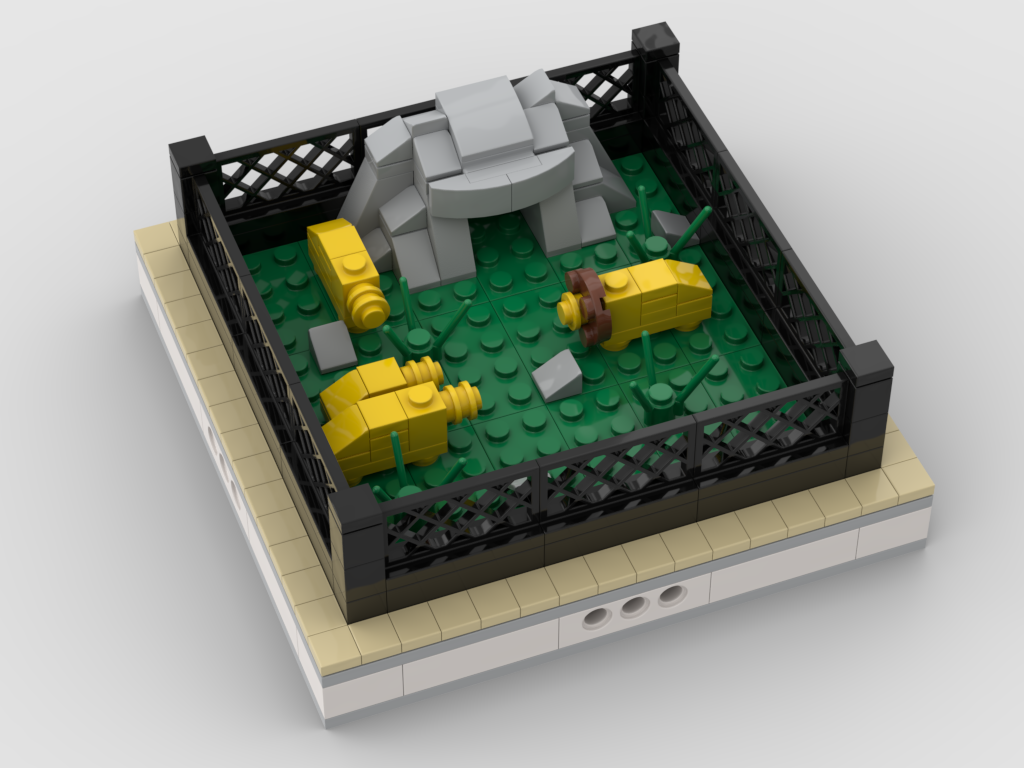 MOC - Lions | mini modular ZOO - How to build it