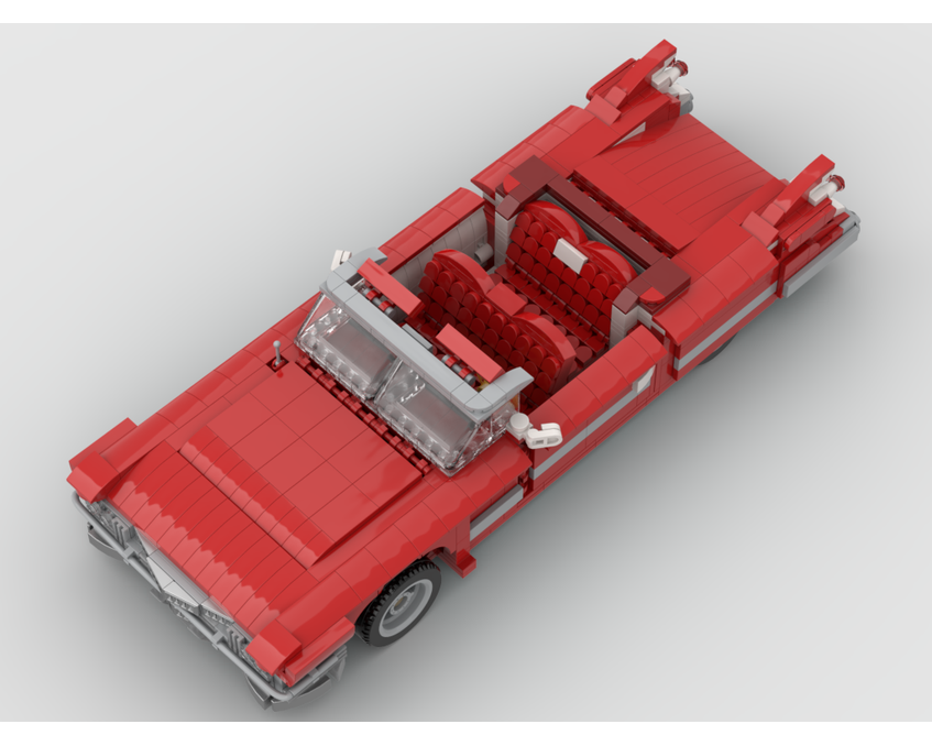 MOC - Cadillac Eldorado 62 series 1959 - How to build it