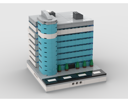 MOC - Office building #2 | for modular city - How to build it