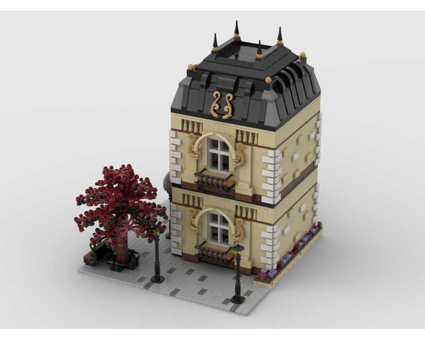 MOC - Modular luxury House - How to build it