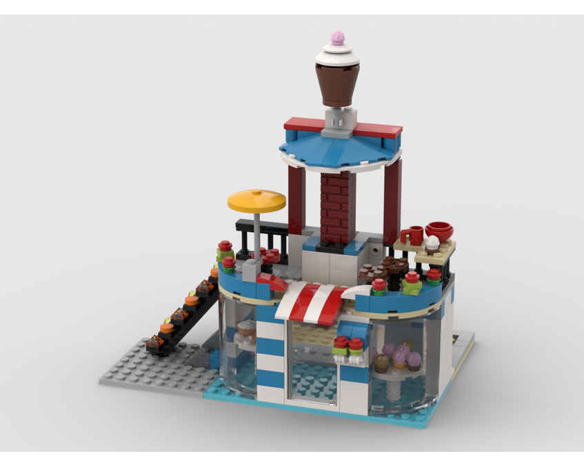MOC - 31077 Bakery Alternative Build - How to build it