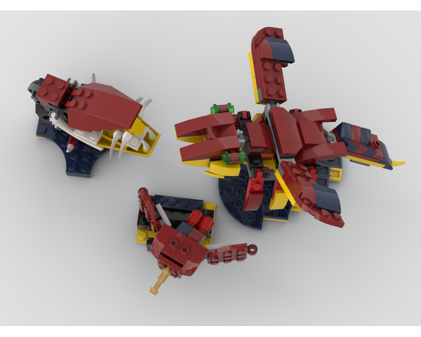 MOC - 31102 Carnivorous plant and insects Alternative Build - How to build it