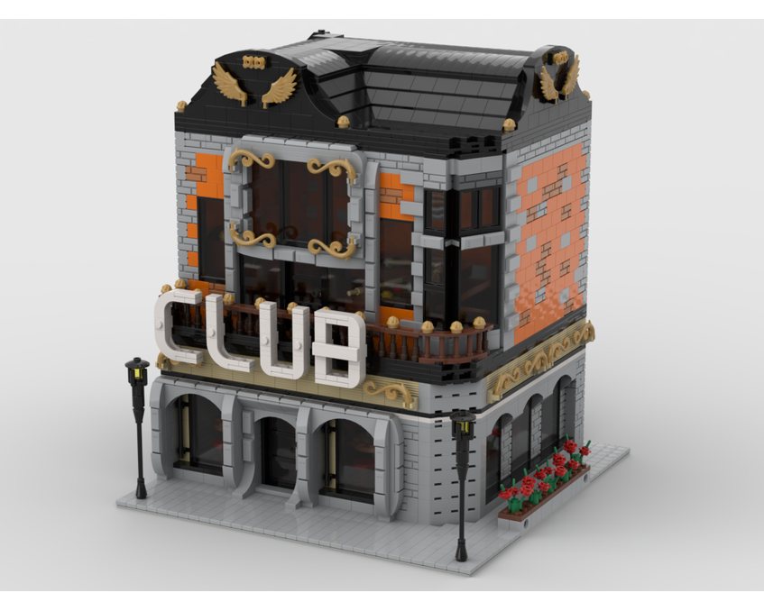 MOC - Modular CLUB Building - How to build it